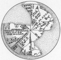 Kortet fra ca. 650 f. Chr.