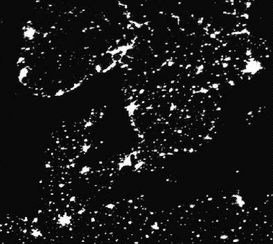 Denmark by night.