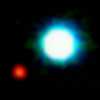 Billede af planeten ved 2M1207